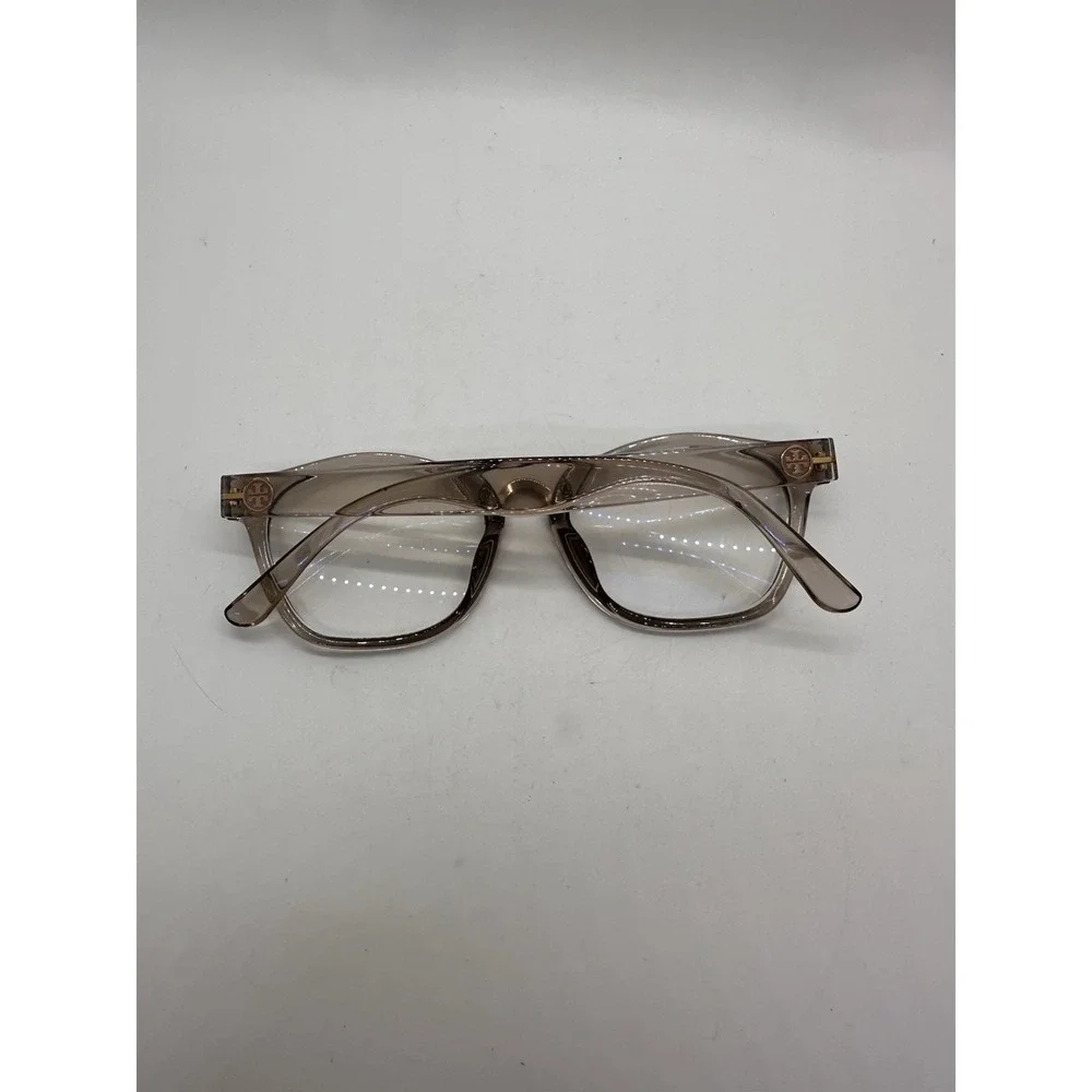 Tory Burch TY4006U 1776 RX Eyeglasses Frames 52-18 Brown Clear‎